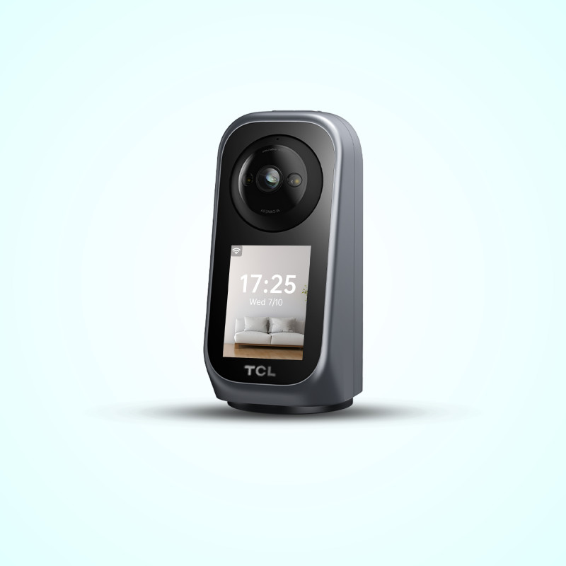 TCL C3V-U 3MP Wi-Fi Pan & Tilt Smart Home Camera with 2.8-Inch Screen